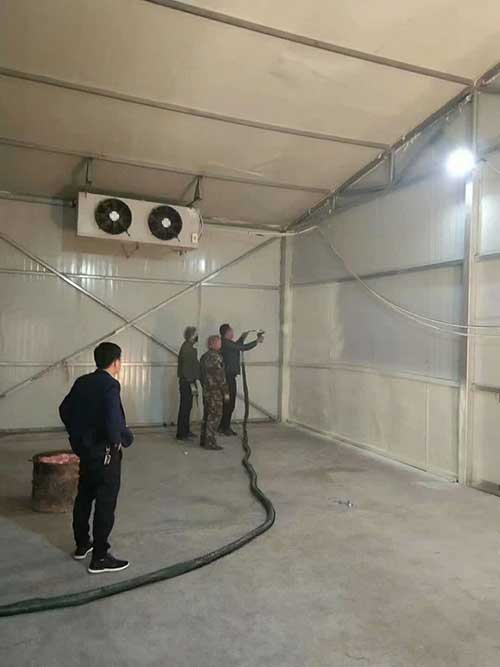 單板庫房保溫(圖2) 單板庫房保溫案例